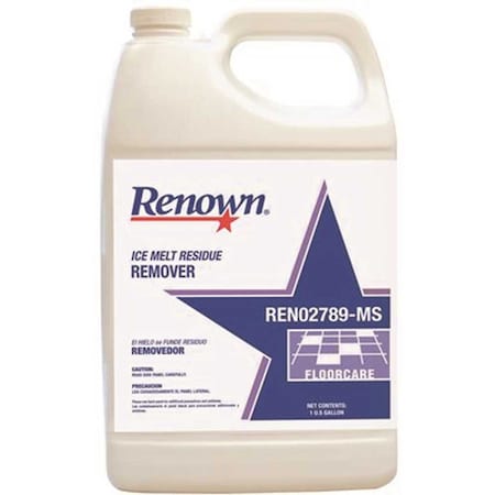 Renown 128 oz. Floor Ice Melt Remover Neutral Floor Cleaner 111400